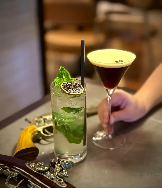 Virgin mojito  &  Espresso Martini