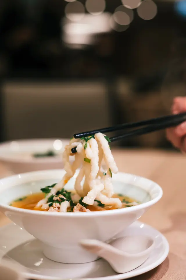 金湯魚麵 