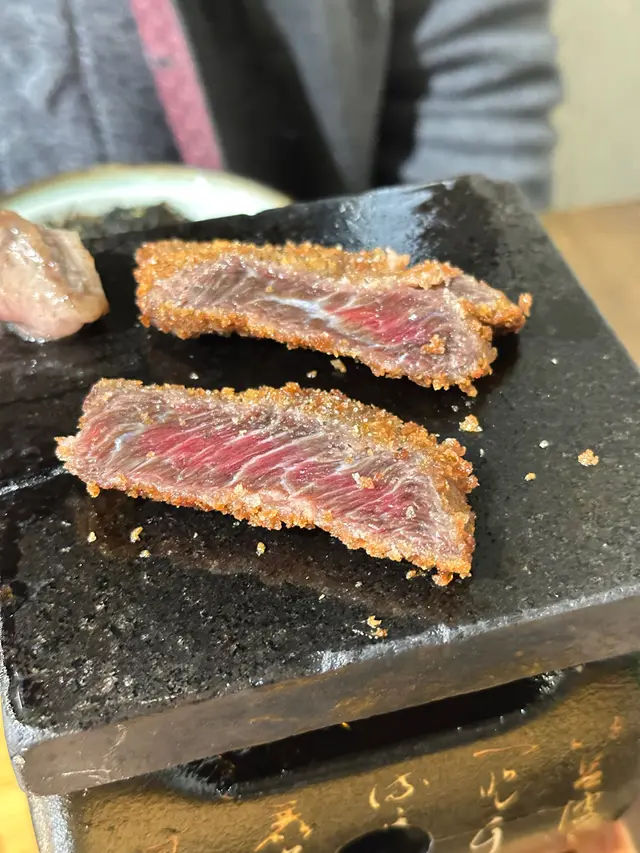 板燒吉列牛定食