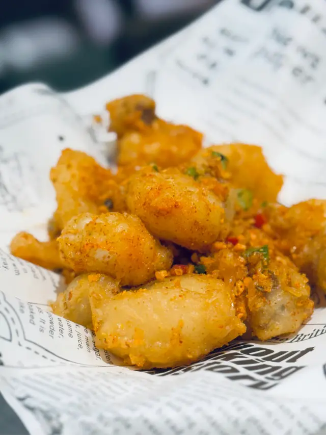 椒鹽原隻八爪魚