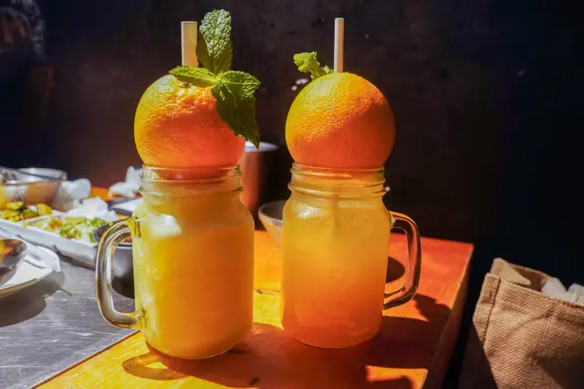 Tangerine Smoothie & Tangerine Ade