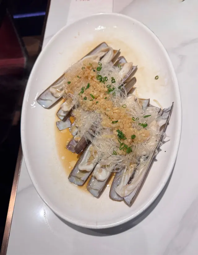 金銀蒜粉絲蒸蘇格蘭蟶子皇