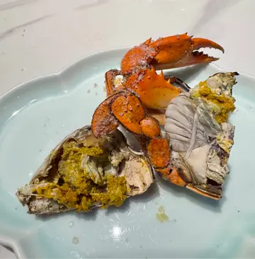 油鹽焗香港火焰奄仔蟹