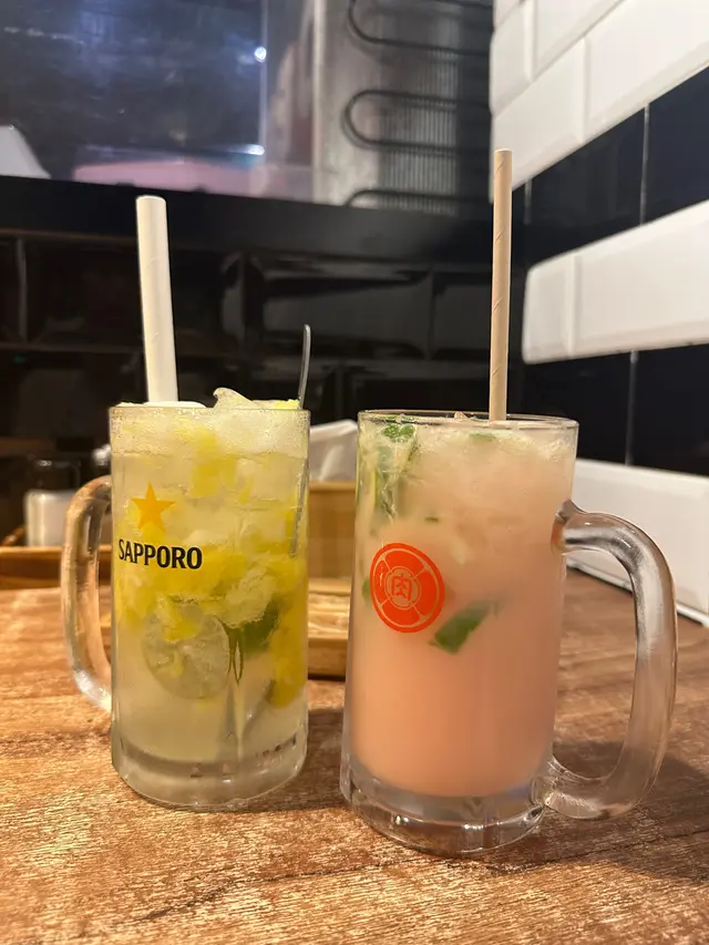 青檸菠蘿梳打/手打香水檸檬益力多梳打