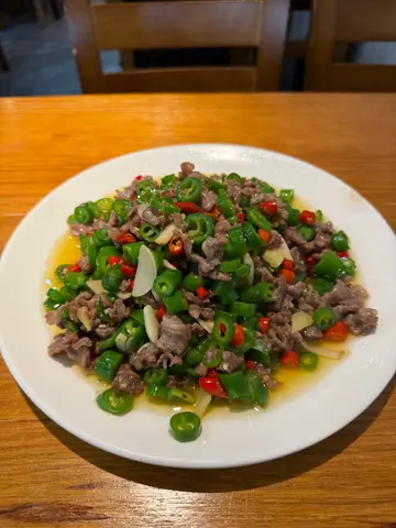 鲜椒牛肉