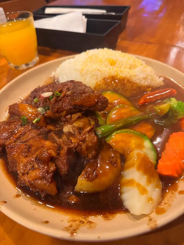 #香港美食 #日式料理 #豬軟骨 #咖哩
