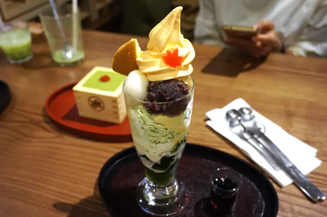 鎌倉紅葉茶屋特製軟雪糕巴菲