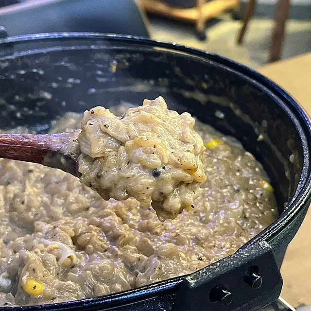 壽喜燒黑松露燉飯