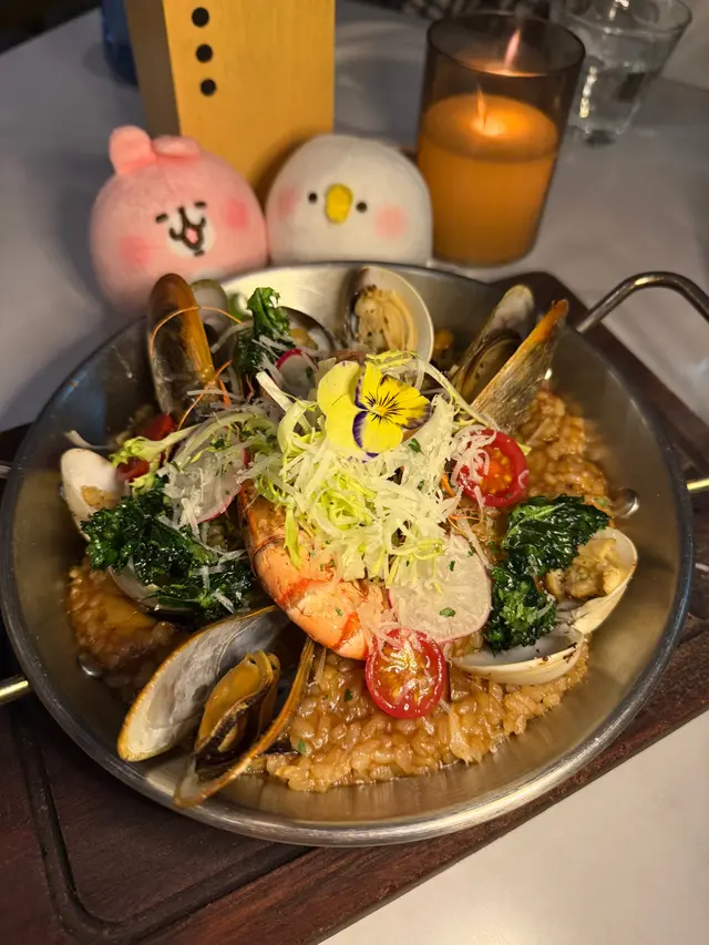 西西里龍蝦汁海鮮鐵鍋燉飯