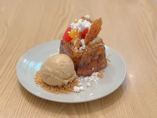 已經無左軟雪糕,好可惜
但個多士十分好食!必食推介!