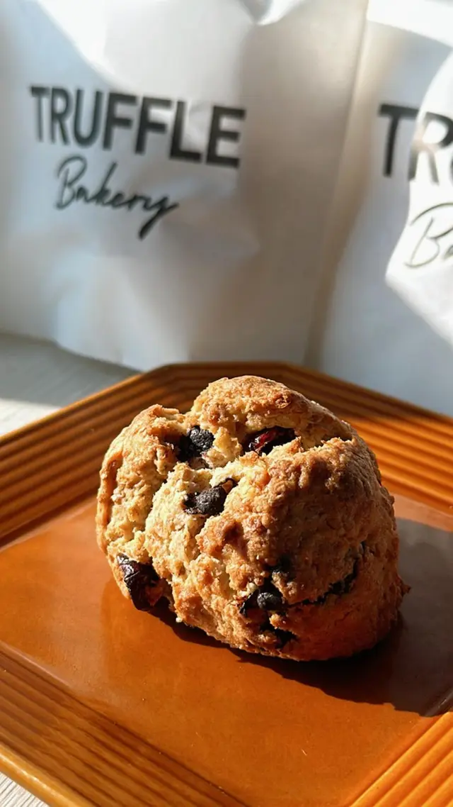 朱古力紅莓鬆餅