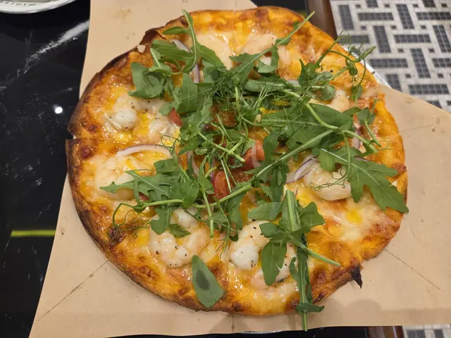 Pizza prawn