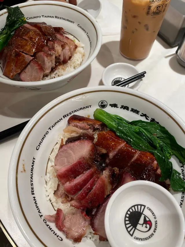 D7叉燒燒鵝飯