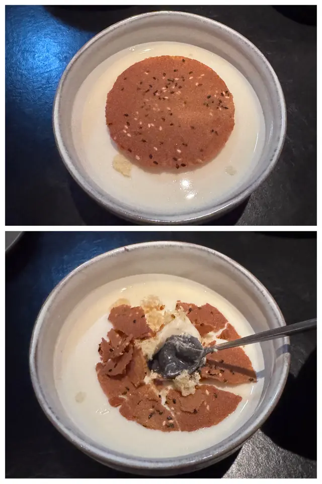 黑芝麻豆腐布甸