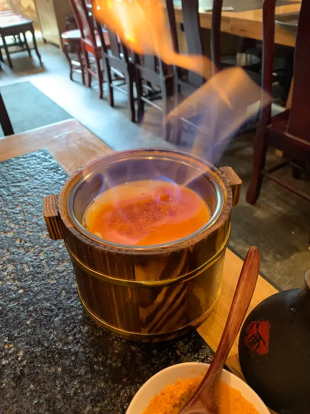 火焰焦糖豆腐花