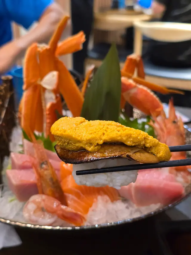 DIY海膽鵝肝壽司