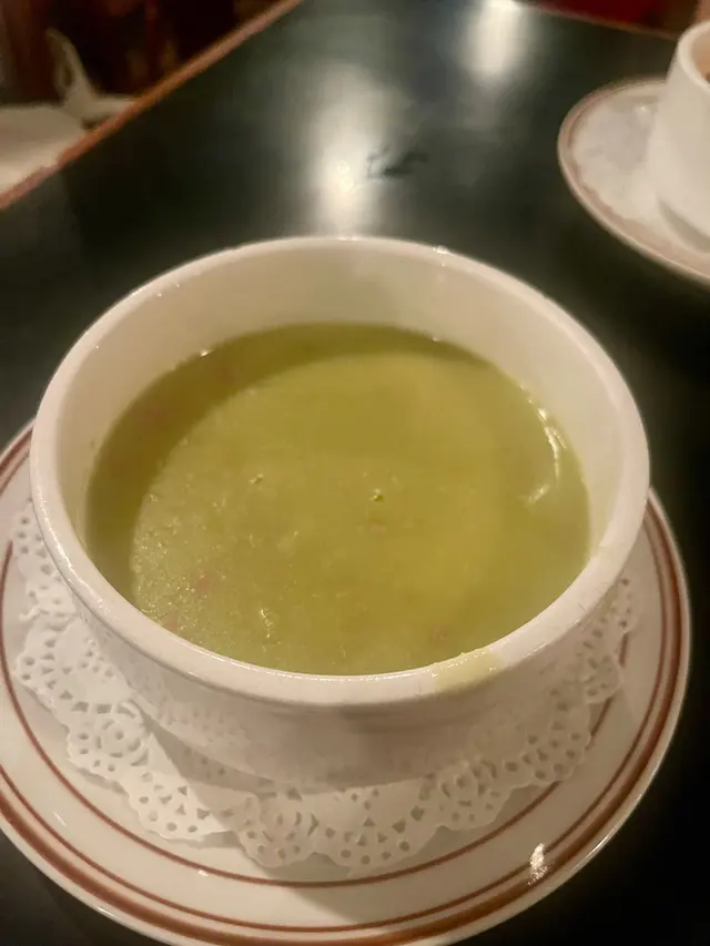 青豆忌廉湯