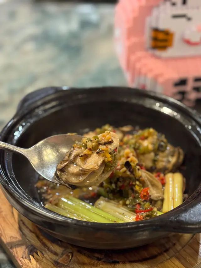 香茅烤椒煎焗生蠔