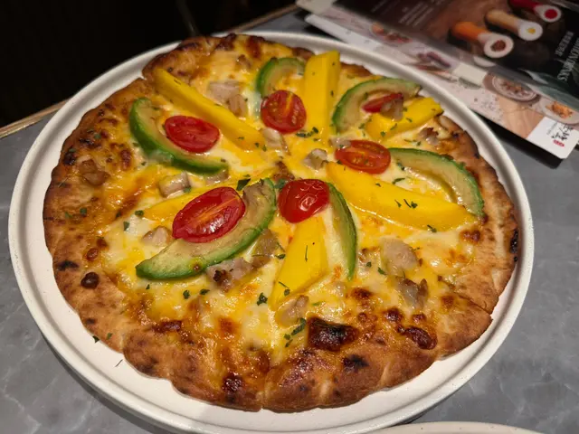 香芒牛油果薄餅