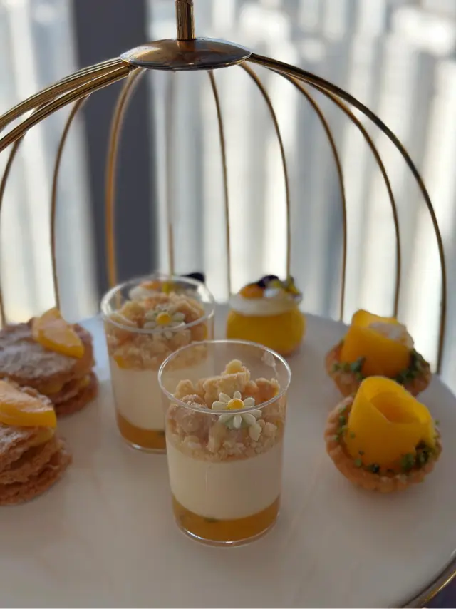 芒果熱情果意大利芝士杯