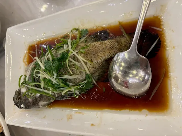 清蒸金尾龍躉斑