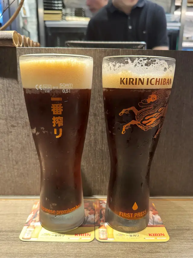 麒麟一番搾 黑白啤