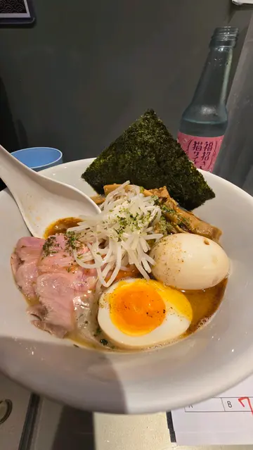 crab&shrimp broth ramen