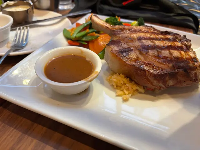 Grilled  pork  chop  Berkshire  