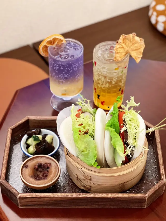 烤天貝伴蜜糖芥末刈包