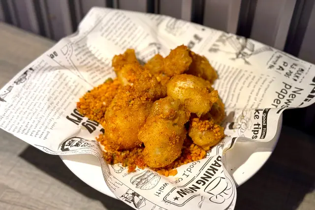 椒鹽原隻八爪魚