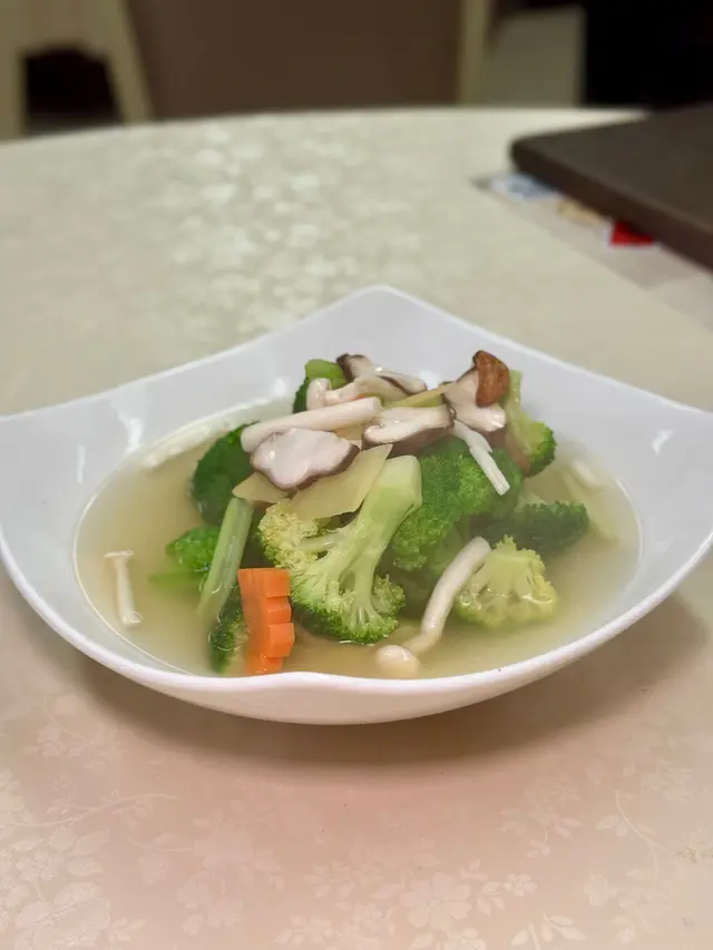 上湯浸時菜
