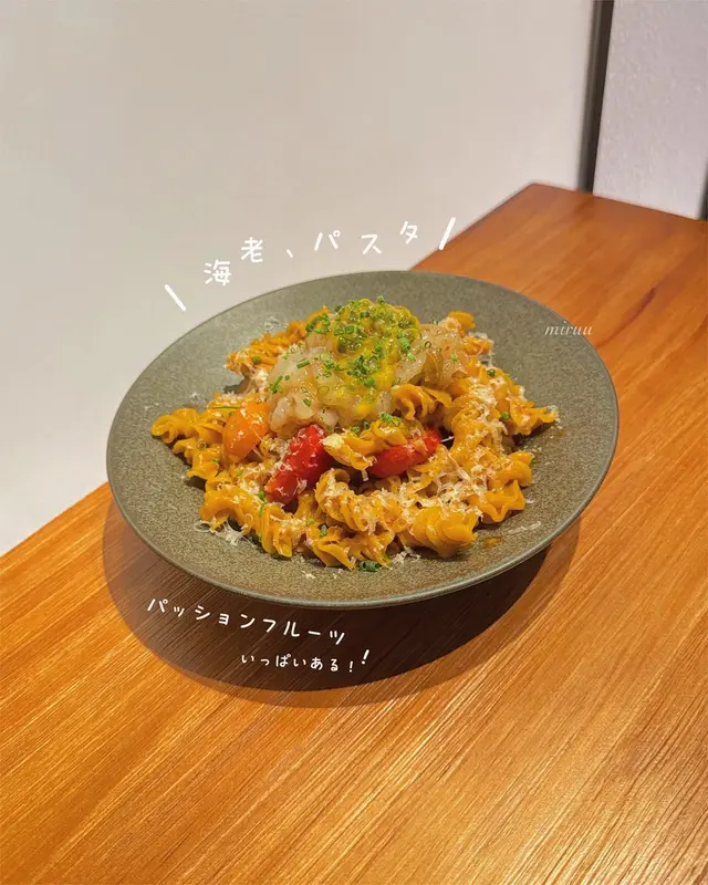 野生蝦手工意粉