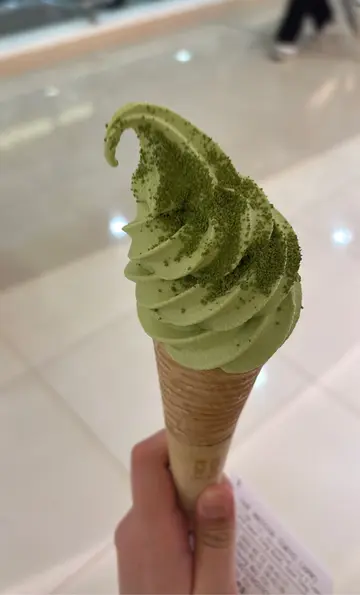 抹茶软雪糕