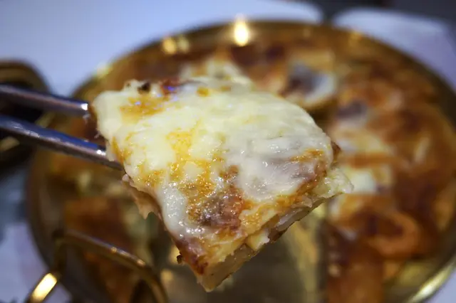 芝士海鮮煎蔥餅