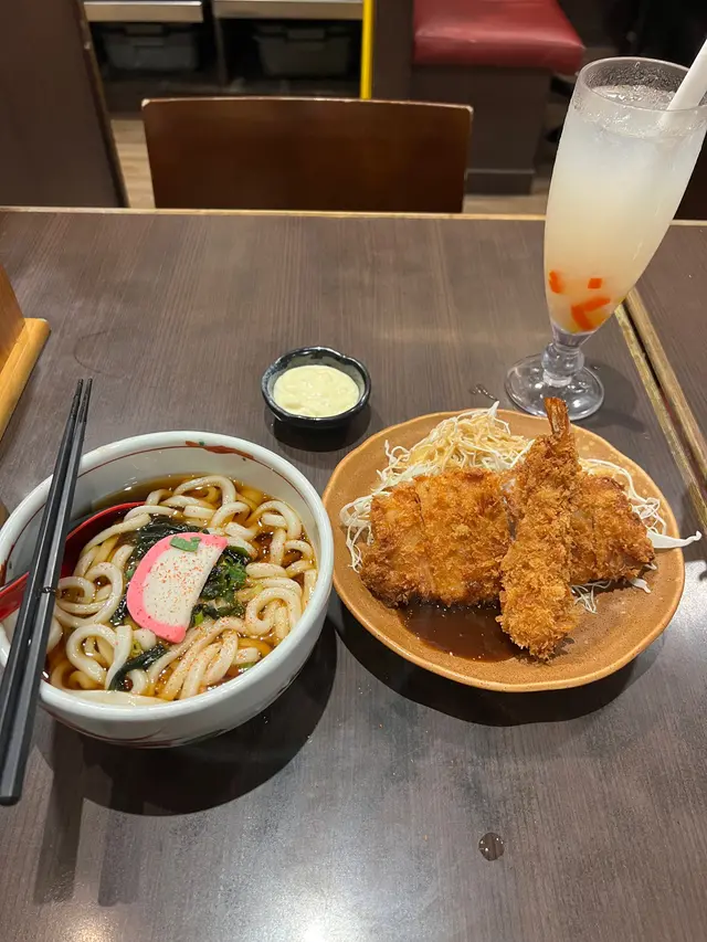 吉列豬扒凍烏冬
