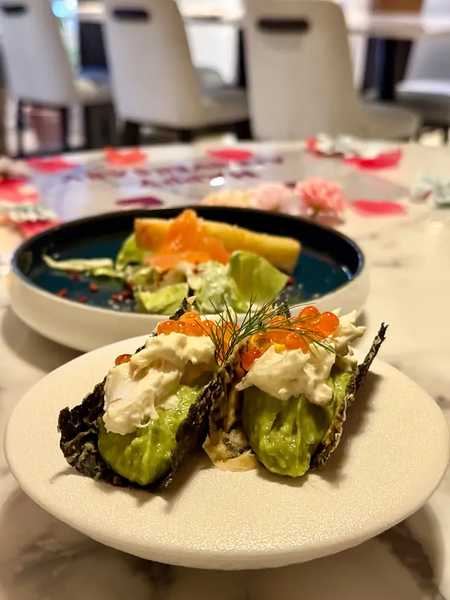 蟹肉紫菜塔可餅