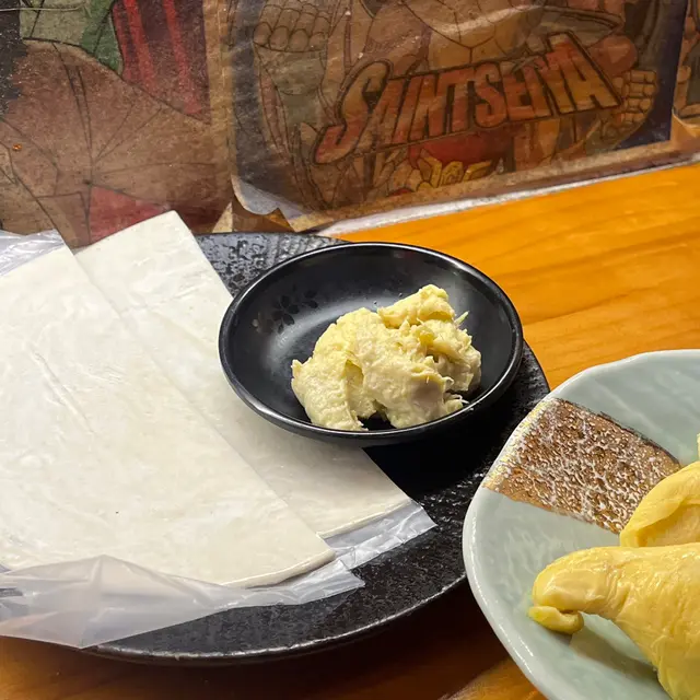 貓山王榴槤醬燒薄餅