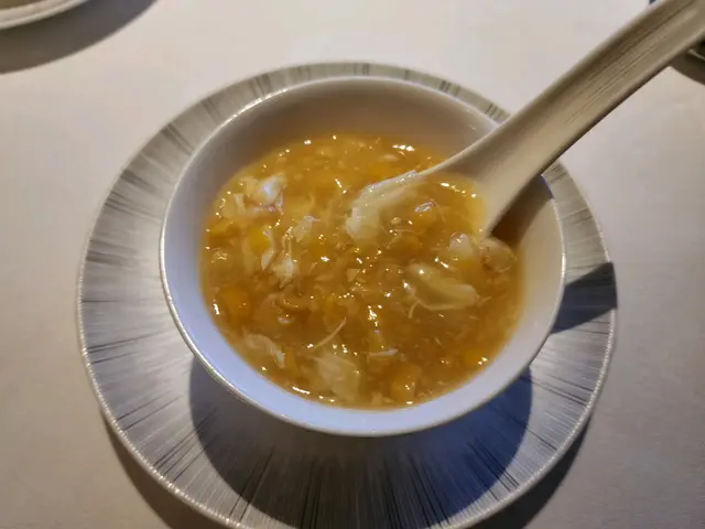 生拆蟹肉粟米羹