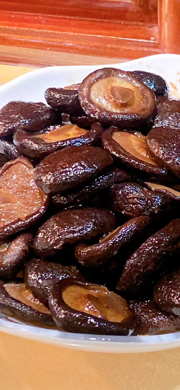 冷盤-甜醬油冬菇