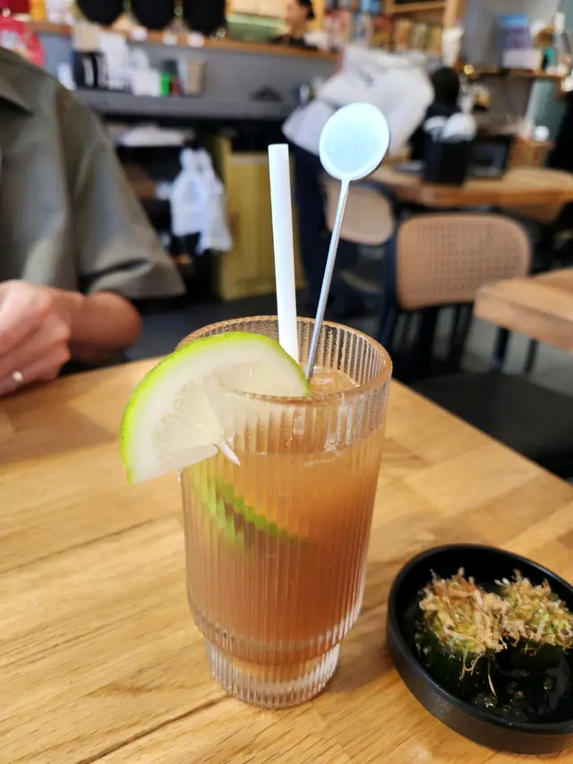 套餐飲品:手打香水檸檬茶