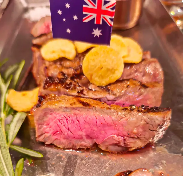 澳洲150日穀飼黑毛安格斯牛西冷