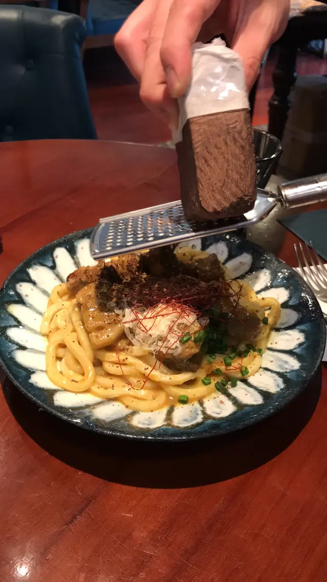 日式咖喱牛肋肉烏冬