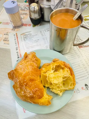 沙翁+熱奶茶