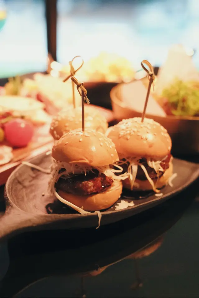 迷你和牛漢堡 (3件)