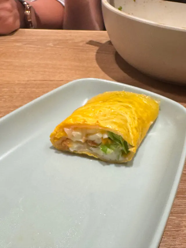 麻糬肉鬆起司蛋餅