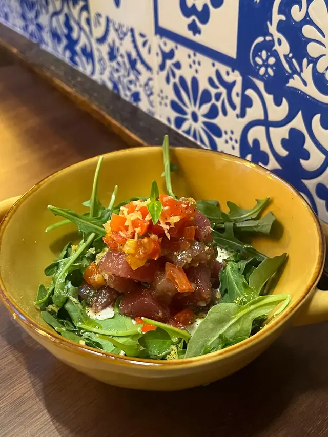 TARTAR DI TONNO BUFALA E LIMONE 