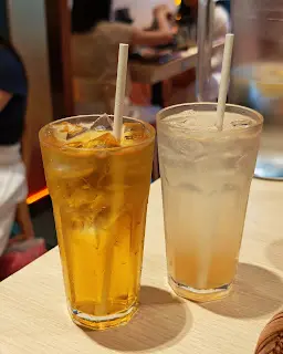 綠茶, 日本白桃梳打