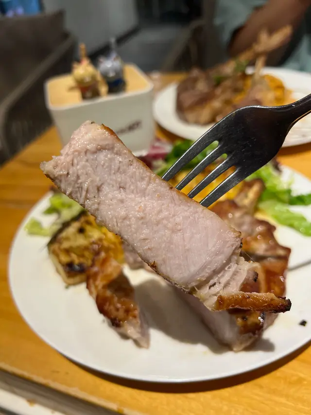 加拿大豬鞍配燒菠蘿🍍