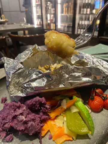 焗龙脷拌巴黎牛油
