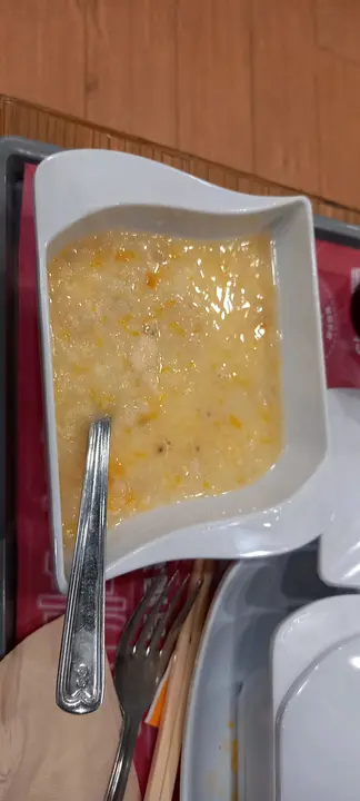 南瓜魚蓉雞粒粥